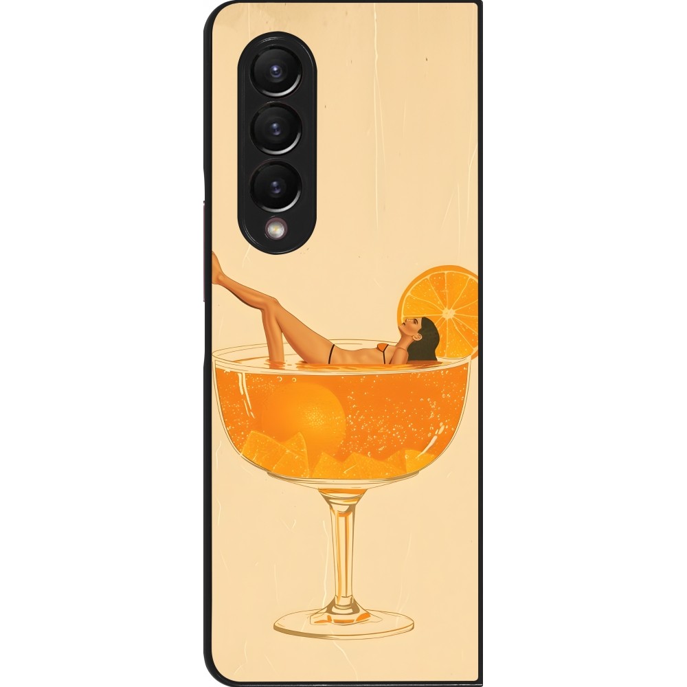 Coque Samsung Galaxy Z Fold4 - Cocktail bain vintage