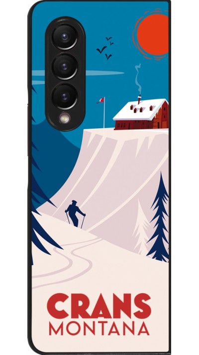 Coque Samsung Galaxy Z Fold4 - Crans-Montana Cabane