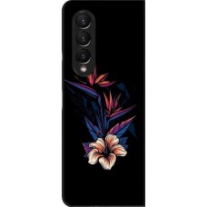 Coque Samsung Galaxy Z Fold4 - Dark Flowers