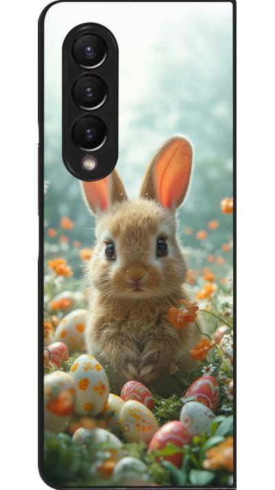 Coque Samsung Galaxy Z Fold4 - Easter 2026 Rabbit in the garden
