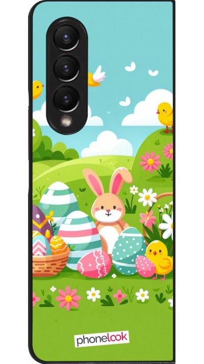 Samsung Galaxy Z Fold4 Case Hülle - Ostern 2025 Gruen