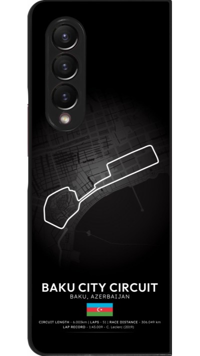 Coque Samsung Galaxy Z Fold4 - F1 Track 2025 Azerbaijan