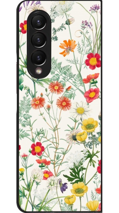 Samsung Galaxy Z Fold4 Case Hülle - Flora Botanical Wildlife
