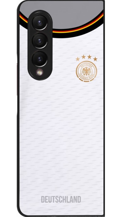 Coque Samsung Galaxy Z Fold4 - Maillot de football Allemagne 2022 personnalisable