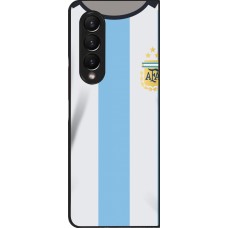 Coque Samsung Galaxy Z Fold4 - Maillot de football Argentine 2022 personnalisable