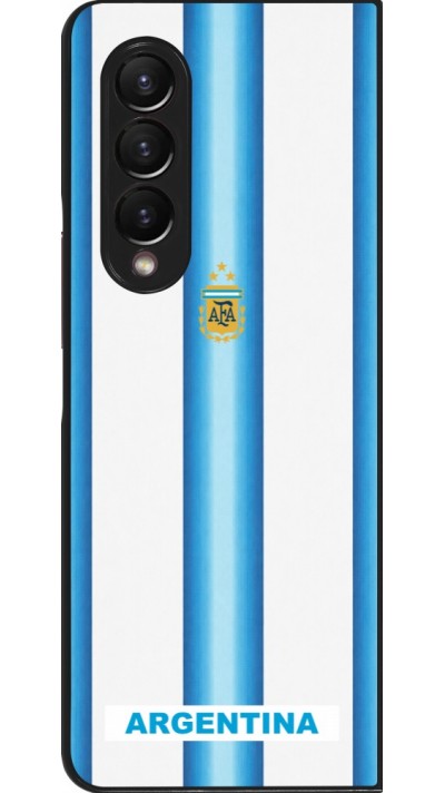 Coque Samsung Galaxy Z Fold4 - Maillot de football Argentine 2026 personnalisable