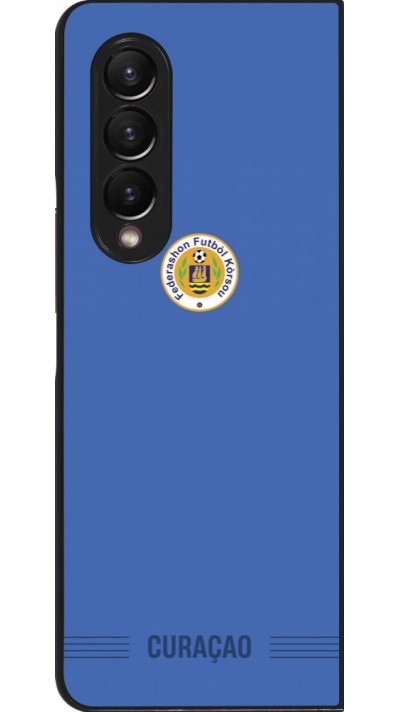 Coque Samsung Galaxy Z Fold4 - Maillot de football Curaçao 2026 personnalisable