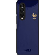 Coque Samsung Galaxy Z Fold4 - Maillot de football France 2022 personnalisable