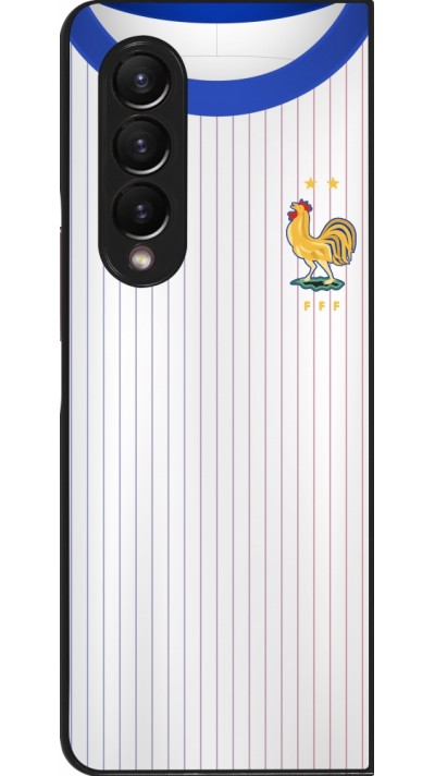 Coque Samsung Galaxy Z Fold4 - Maillot de football France Extérieur personnalisable