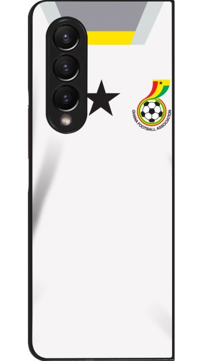 Coque Samsung Galaxy Z Fold4 - Maillot de football Ghana 2022 personnalisable