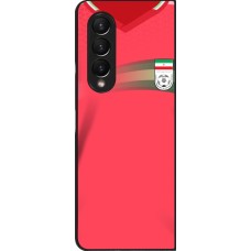 Coque Samsung Galaxy Z Fold4 - Maillot de football Iran 2022 personnalisable
