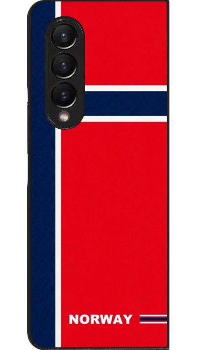 Coque Samsung Galaxy Z Fold4 - Maillot de football Norvège 2026 personnalisable