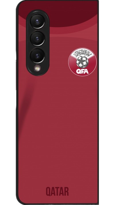 Coque Samsung Galaxy Z Fold4 - Maillot de football Qatar 2022 personnalisable