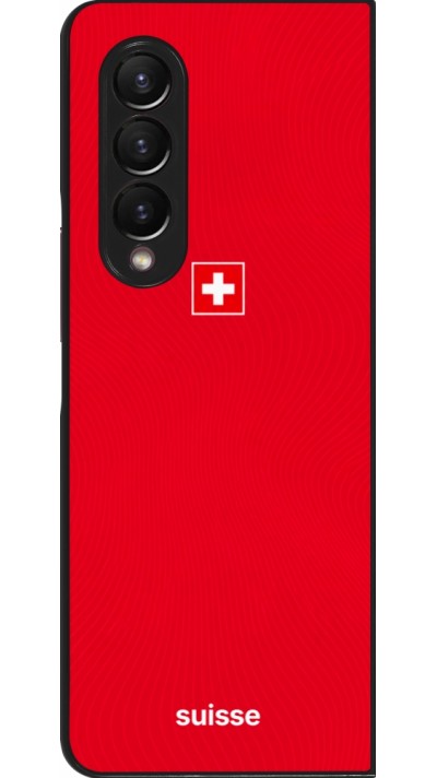Coque Samsung Galaxy Z Fold4 - Maillot de football Suisse 2026 personnalisable