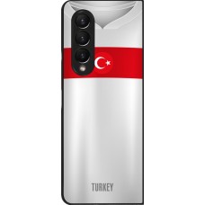 Samsung Galaxy Z Fold4 Case Hülle - Türkei personalisierbares Fussballtrikot