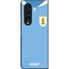 Samsung Galaxy Z Fold4 Case Hülle - Uruguay 2022 personalisierbares Fussballtrikot