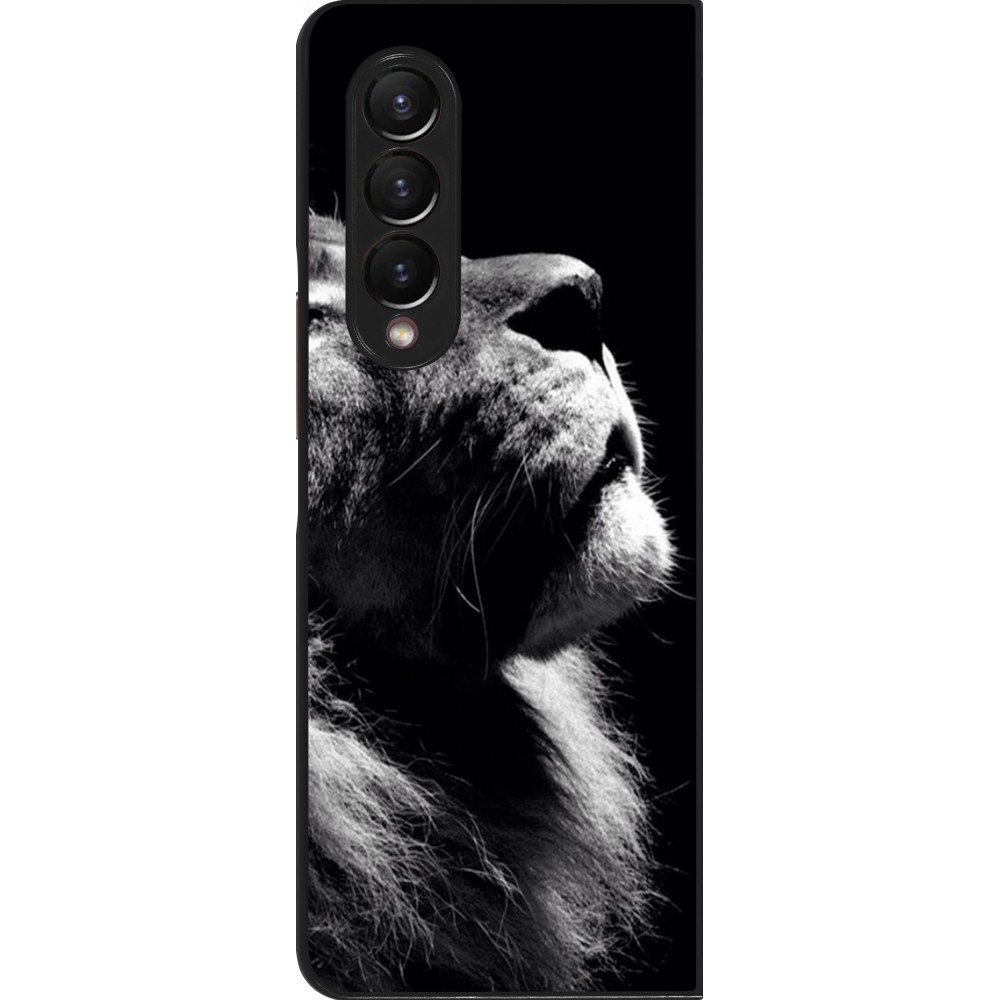 Samsung Galaxy Z Fold4 Case Hülle - Lion looking up