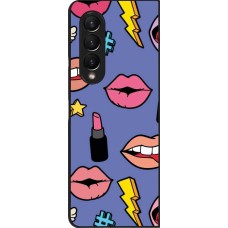 Samsung Galaxy Z Fold4 Case Hülle - Lips and lipgloss