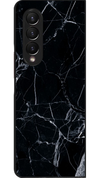 Coque Samsung Galaxy Z Fold4 - Marble Black 01