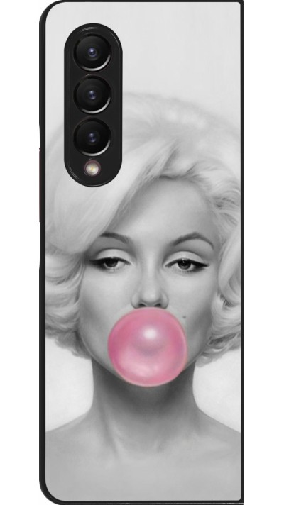 Samsung Galaxy Z Fold4 Case Hülle - Marilyn Bubble