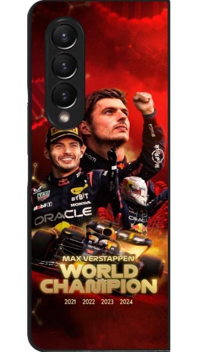 Coque Samsung Galaxy Z Fold4 - Max Verstappen Champion 2023