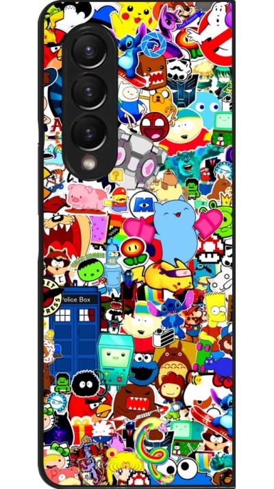 Coque Samsung Galaxy Z Fold4 - Mixed cartoons