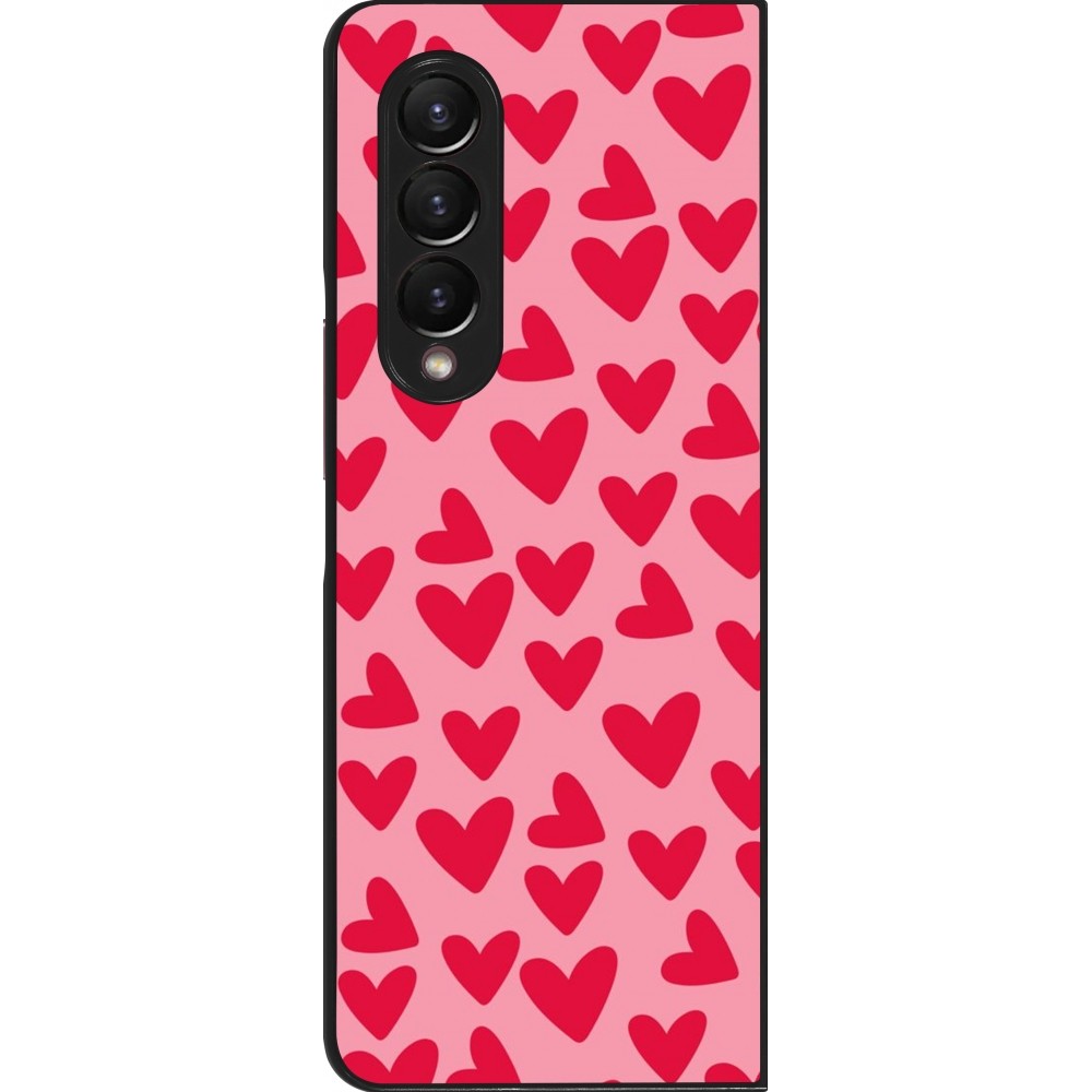 Coque Samsung Galaxy Z Fold4 - Mom 2024 petits coeurs
