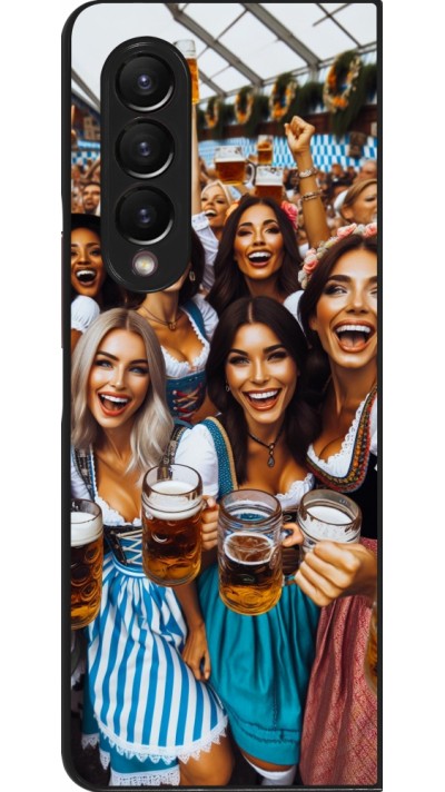 Samsung Galaxy Z Fold4 Case Hülle - Oktoberfest Frauen