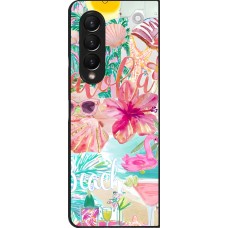 Coque Samsung Galaxy Z Fold4 - Preppy Collage Aloha