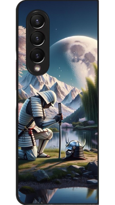 Coque Samsung Galaxy Z Fold4 - Samurai Katana Lune