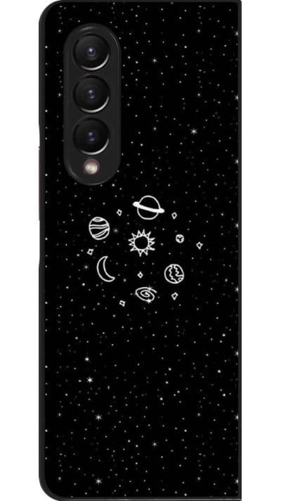 Coque Samsung Galaxy Z Fold4 - Space Doodle