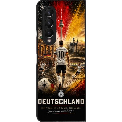 Samsung Galaxy Z Fold4 Case Hülle - Fussball Deutschland splash 2026