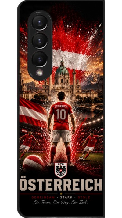 Coque Samsung Galaxy Z Fold4 - Football Autriche splash 2026