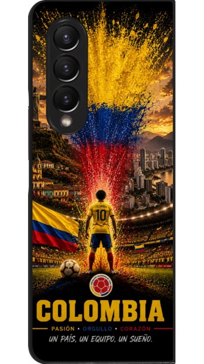 Coque Samsung Galaxy Z Fold4 - Football Colombie splash 2026