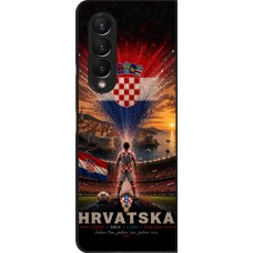 Coque Samsung Galaxy Z Fold4 - Football Croatie splash 2026