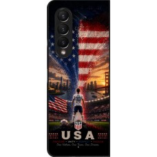 Coque Samsung Galaxy Z Fold4 - Football États-Unis splash 2026