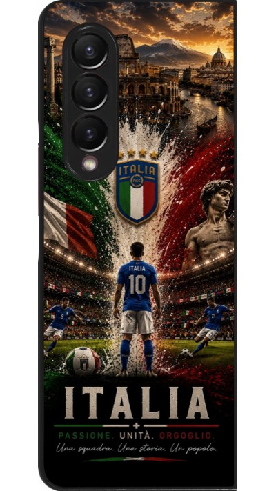 Coque Samsung Galaxy Z Fold4 - Football Italie splash 2026