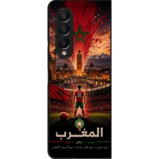 Coque Samsung Galaxy Z Fold4 - Football Maroc splash 2026