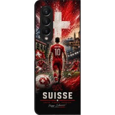 Coque Samsung Galaxy Z Fold4 - Football Suisse splash 2026