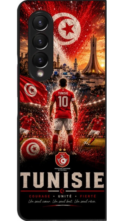 Coque Samsung Galaxy Z Fold4 - Football Tunisie splash 2026