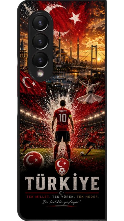Coque Samsung Galaxy Z Fold4 - Football Turquie splash 2026