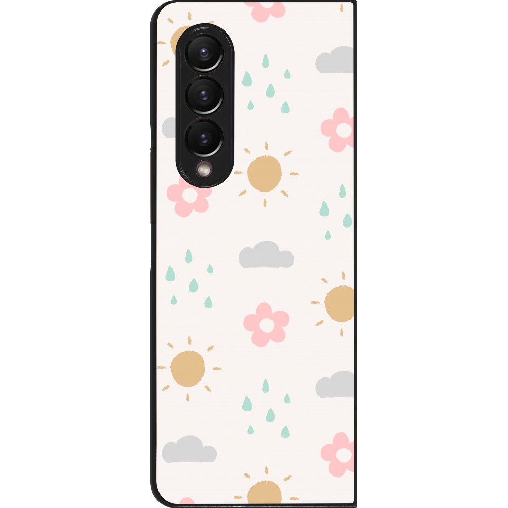 Samsung Galaxy Z Fold4 Case Hülle - Spring 23 weather