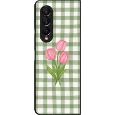 Coque Samsung Galaxy Z Fold4 - Green vichy tulips 2026