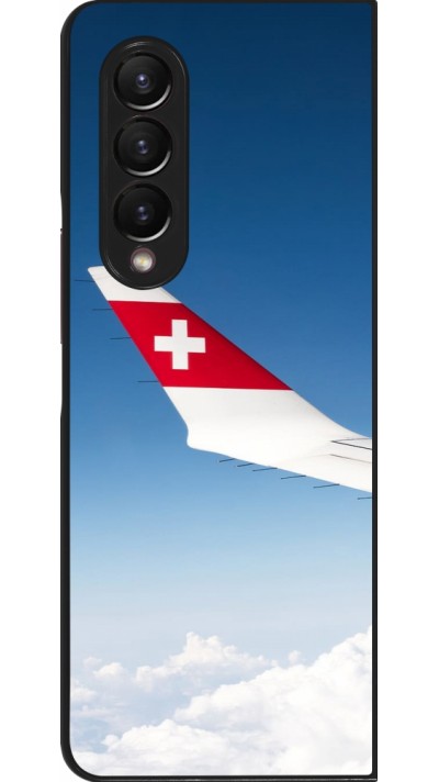 Coque Samsung Galaxy Z Fold4 - Fête Nationale Suisse Sky Swiss Flag