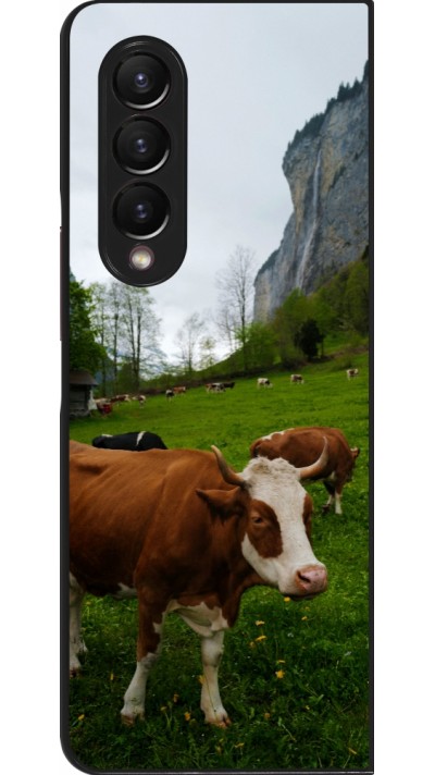 Coque Samsung Galaxy Z Fold4 - Fête Nationale Suisse Vaches