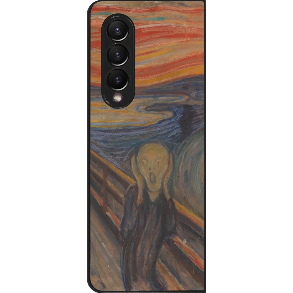 Samsung Galaxy Z Fold4 Case Hülle - Kunstbild - Der Schrei - Edvard Munch