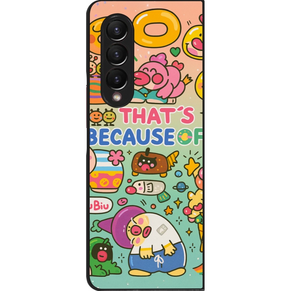 Samsung Galaxy Z Fold4 Case Hülle - Thats beacause of