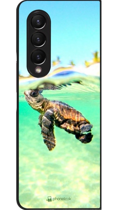 Coque Samsung Galaxy Z Fold4 - Turtle Underwater