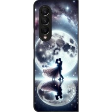 Samsung Galaxy Z Fold4 Case Hülle - Valentin 2024 Liebe unter dem Mond