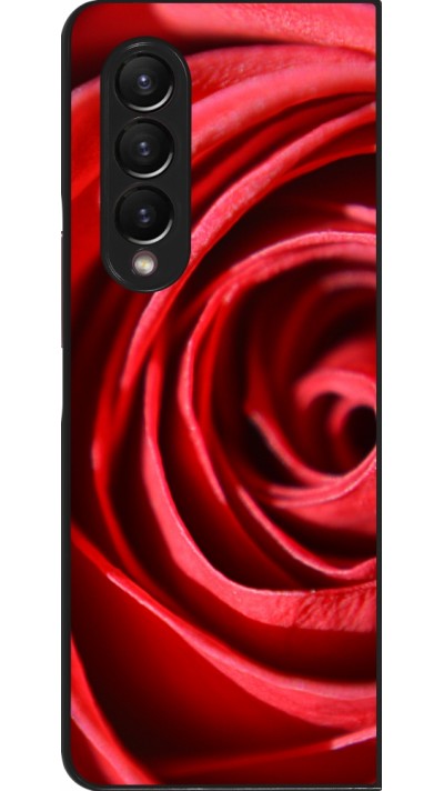 Coque Samsung Galaxy Z Fold4 - Valentine 2023 close up rose